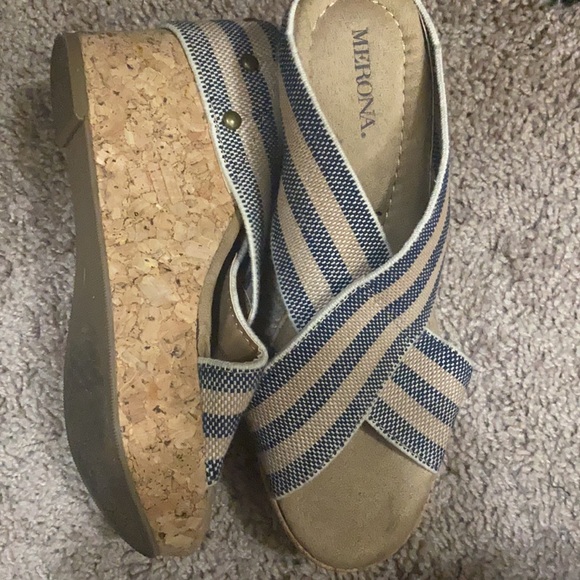 Merona Cork heel sandals - Picture 3 of 3